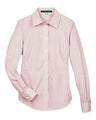 Devon & Jones Women's Crown Collection Micro Tattersall Woven Dress Shirt