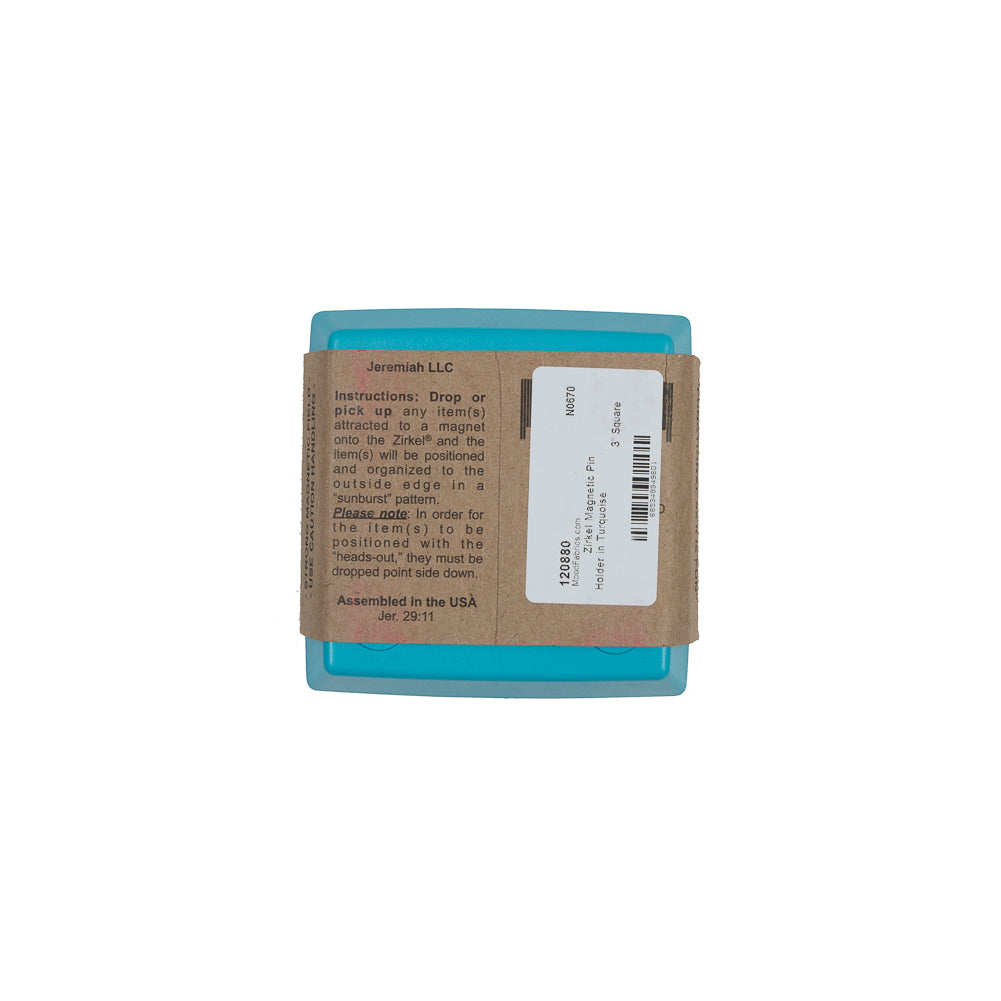 Zirkel Magnetic Pin Holder in Turquoise