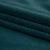 Dusk Blue Creamy Polyester Velvet
