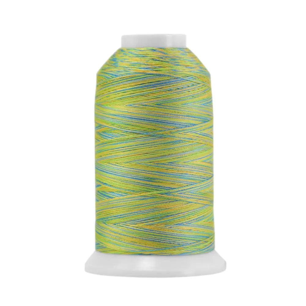 Cotton Thread Carefree King Tut Yellow Aqua Lime Gold