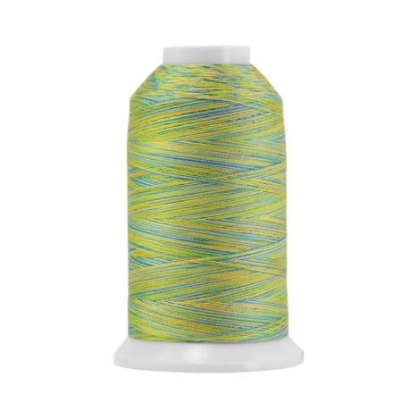 Cotton Thread Carefree King Tut Yellow Aqua Lime Gold