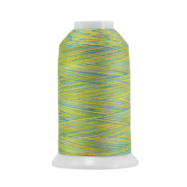 Cotton Thread Carefree King Tut Yellow Aqua Lime Gold
