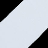 White Sparkle Rib Knit Trim - 7" x 29"