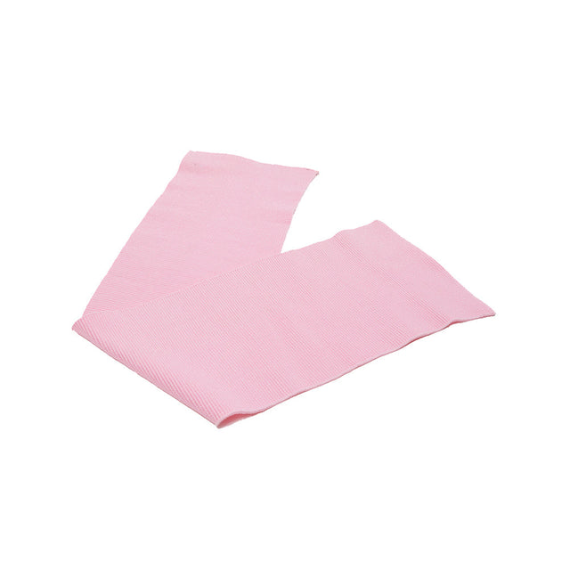 Baby Pink Sparkle Rib Knit Trim - 7" x 29"