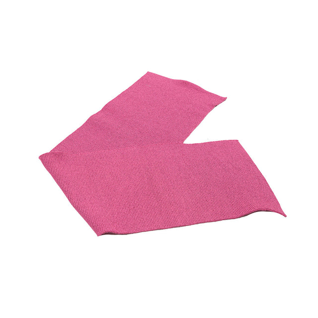 Fuchsia Sparkle Rib Knit Trim - 7" x 29"
