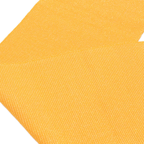 Light Gold Sparkle Rib Knit Trim - 7" x 29"