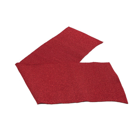 Scarlet Sparkle Rib Knit Trim - 7" x 29"
