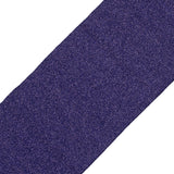 Purple Sparkle Rib Knit Trim - 7" x 29"