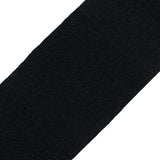 Black Sparkle Rib Knit Trim - 7" x 29"