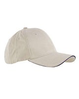 Brushed Twill Sandwich Cap