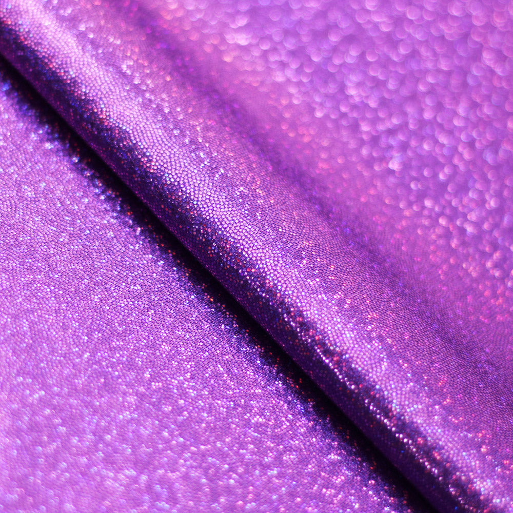 Matrix Twinkle Nylon Spandex Hologram Fabric - Assorted Colors, Solid, 57/58" Width (1 Yard)