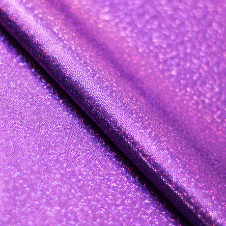 Matrix Twinkle Nylon Spandex Hologram Fabric - Assorted Colors, Solid, 57/58" Width (1 Yard)