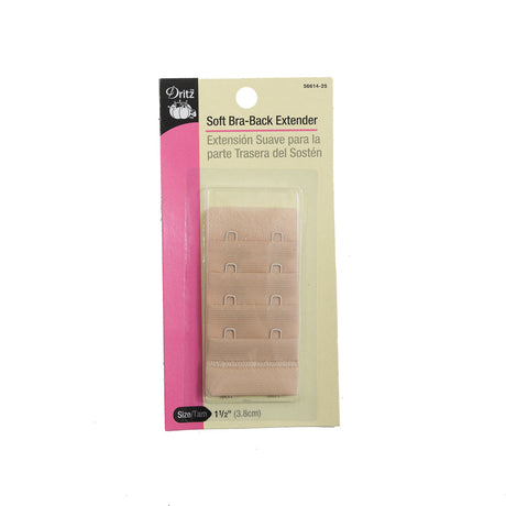 Dritz Nude Soft Bra Back Extender - 1.5" x 6"