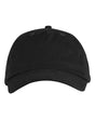 Big Accessories Brushed Twill Five-Panel Cap