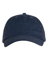 Big Accessories Brushed Twill Five-Panel Cap