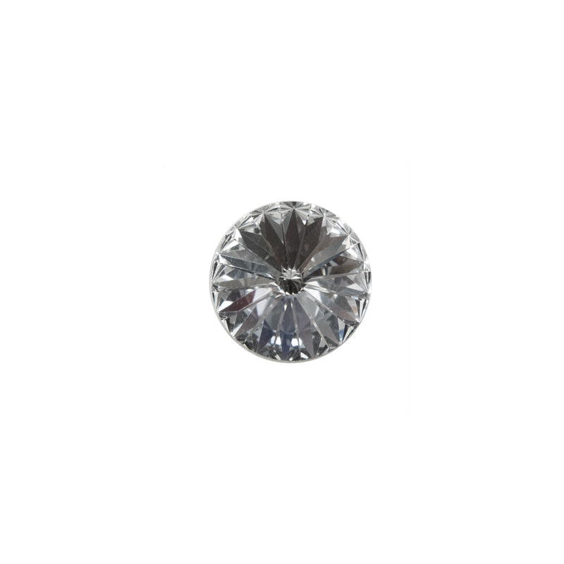 Swarovski Crystal Shank Back Button - 17L/10.5mm