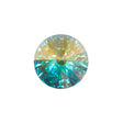 Swarovski Iridescent Crystal Shank Back Button - 28L/18mm