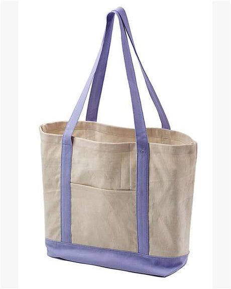 BAGedge Canvas Tote with External Pocket