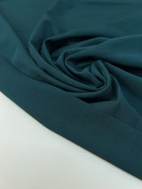 Cotton Elastane Knitted Fabric Green Blue