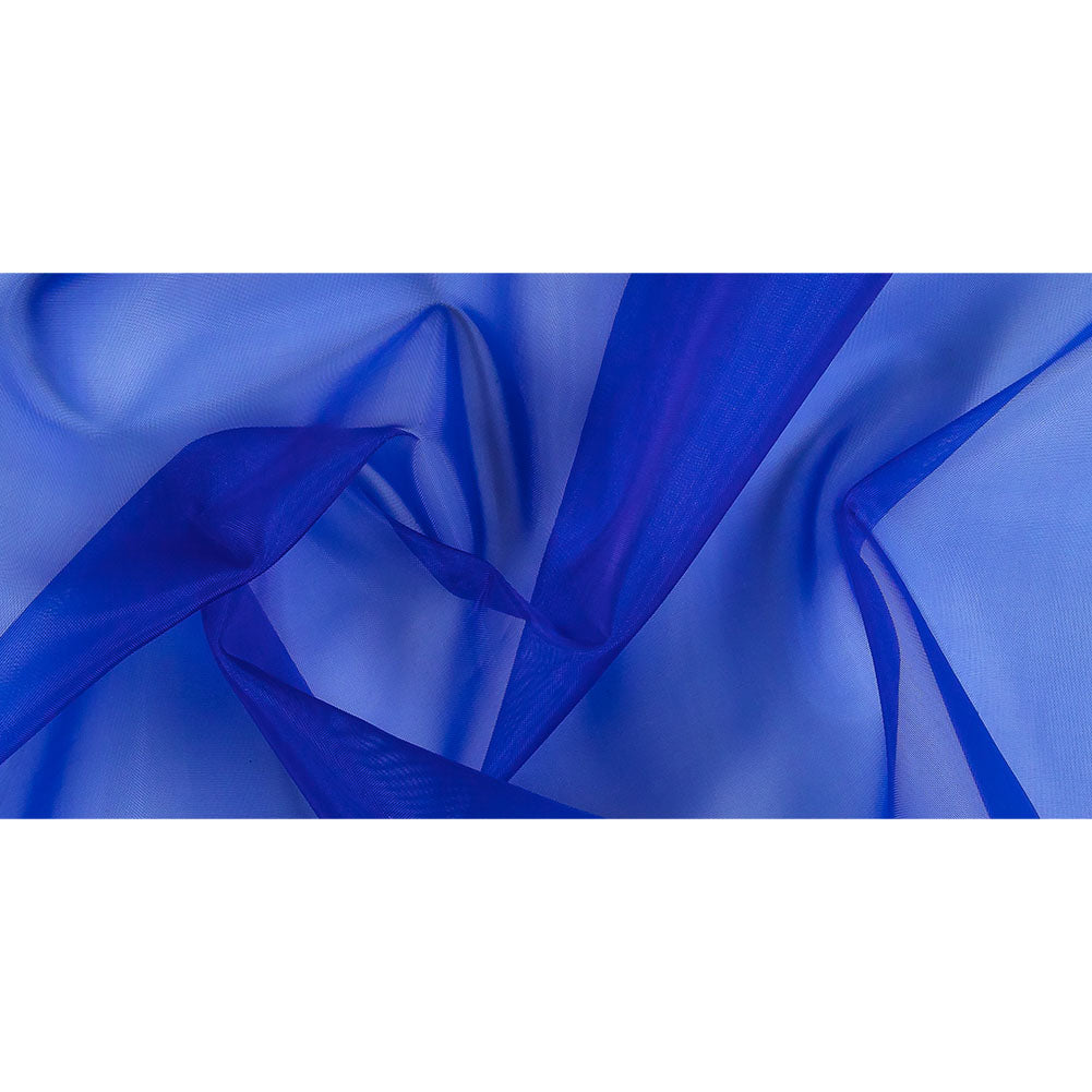 Stiff Polyester Organdy - Royal Blue - Rhiannon Collection