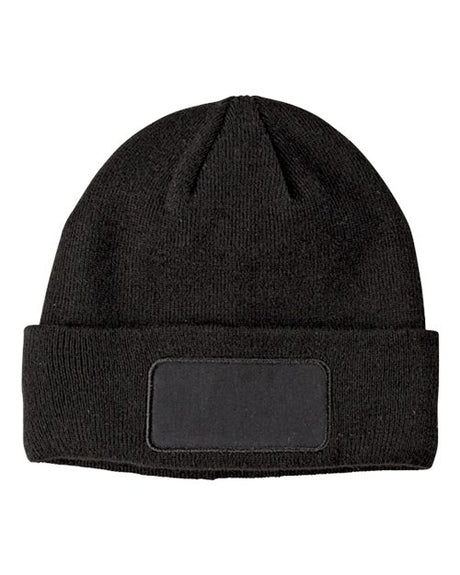 Big Accessories Patch Beanie