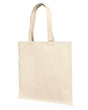 Cotton Canvas Tote Bag With Self-Fabric Handles