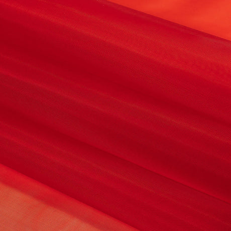 Stiff Polyester Organdy - Red - Rhiannon Collection