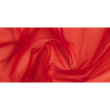 Stiff Polyester Organdy - Red - Rhiannon Collection