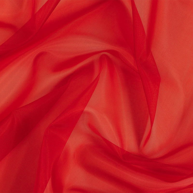 Stiff Polyester Organdy - Red - Rhiannon Collection