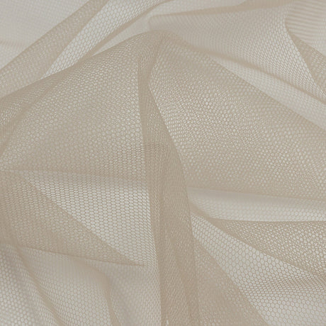 Soft Nylon Tulle - Greige - Leonardo Collection