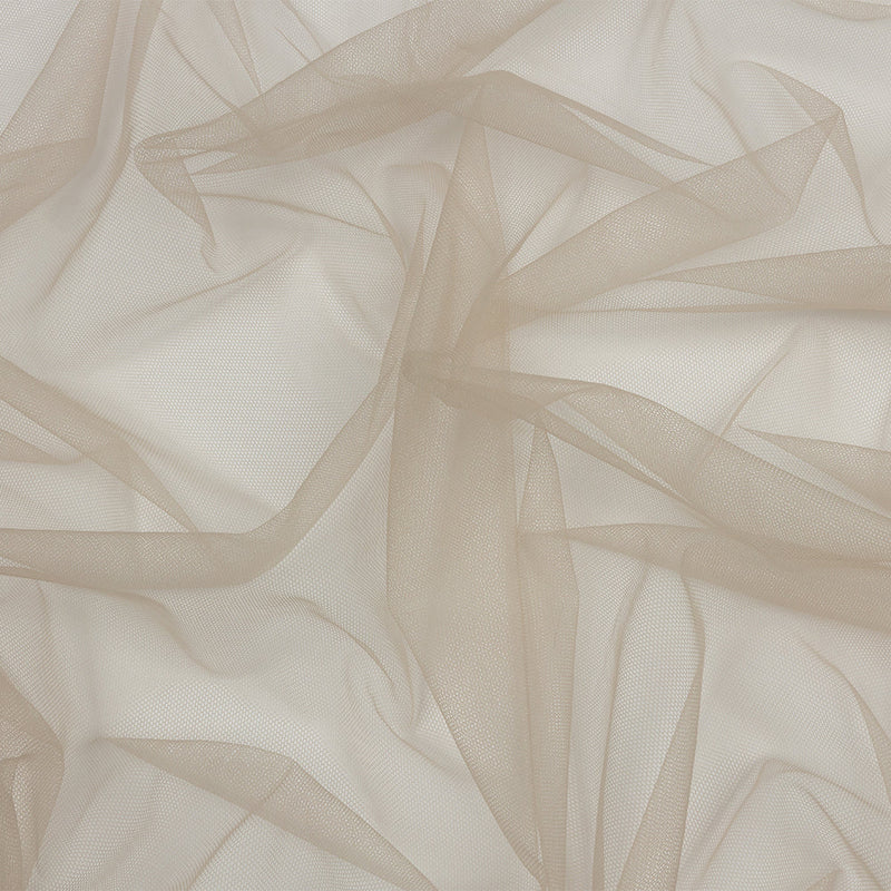 Soft Nylon Tulle - Greige - Leonardo Collection