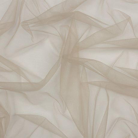 Soft Nylon Tulle - Greige - Leonardo Collection