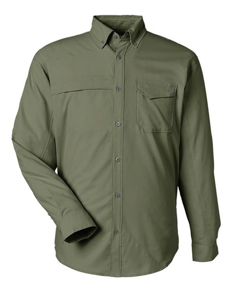 HUK Men's Tide Point Pocket Fishing Shirt