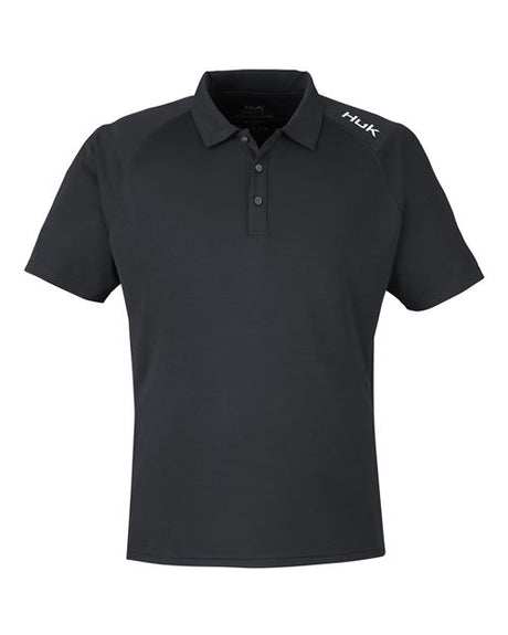 HUK Men's LoPro Solid Performance Polo