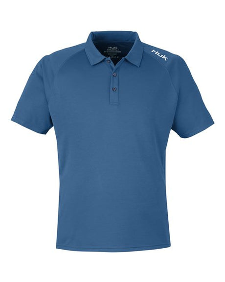 HUK Men's LoPro Solid Performance Polo