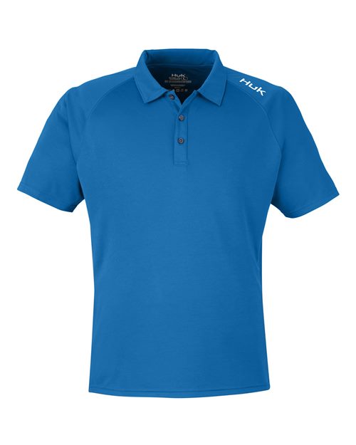 HUK Men's LoPro Solid Performance Polo