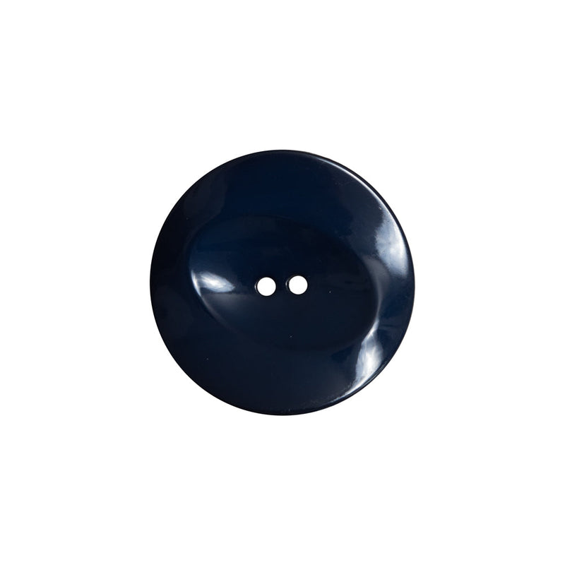 Italian Navy Concaved Plastic 2-Hole - 36L/23mm