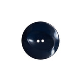 Italian Navy Concaved Plastic 2-Hole - 36L/23mm