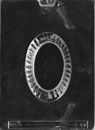 Oval Basket Chocolate Mold