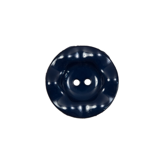 Italian Navy Wavy Plastic 2-Hole - 30L/19mm