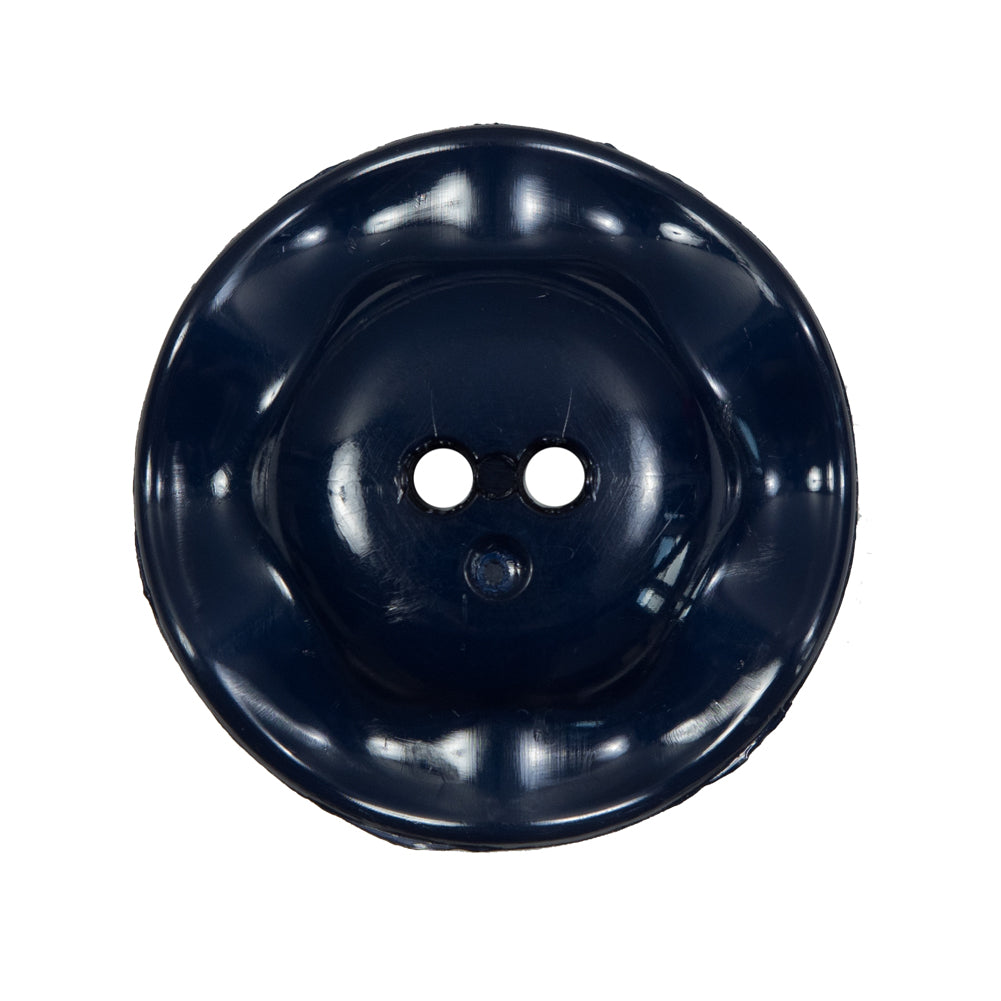 Italian Navy Wavy Plastic 2-Hole - 44L/28mm