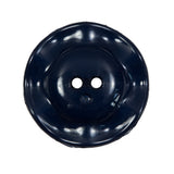 Italian Navy Wavy Plastic 2-Hole - 44L/28mm