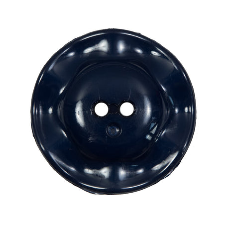 Italian Navy Wavy Plastic 2-Hole - 44L/28mm