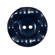Italian Navy Wavy Plastic 2-Hole - 44L/28mm