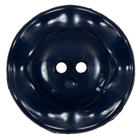 Italian Navy Wavy Plastic 2-Hole - 60L/38mm