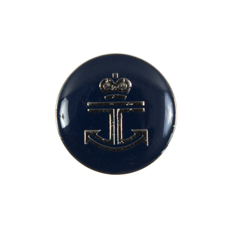 Italian Navy Anchor Shank Back Button - 36L/23mm