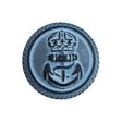 Italian Blue and Navy Anchor Shank Back Button - 40L/25.5mm