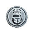 Italian White and Navy Anchor Shank Back Button - 40L/25.5mm