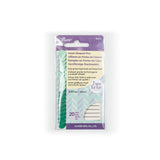 Clover Green Heart Shaped Pins - 20 Count