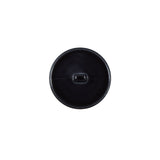 Italian Charcoal Plated Bevel-Cut Button - 24L/15mm
